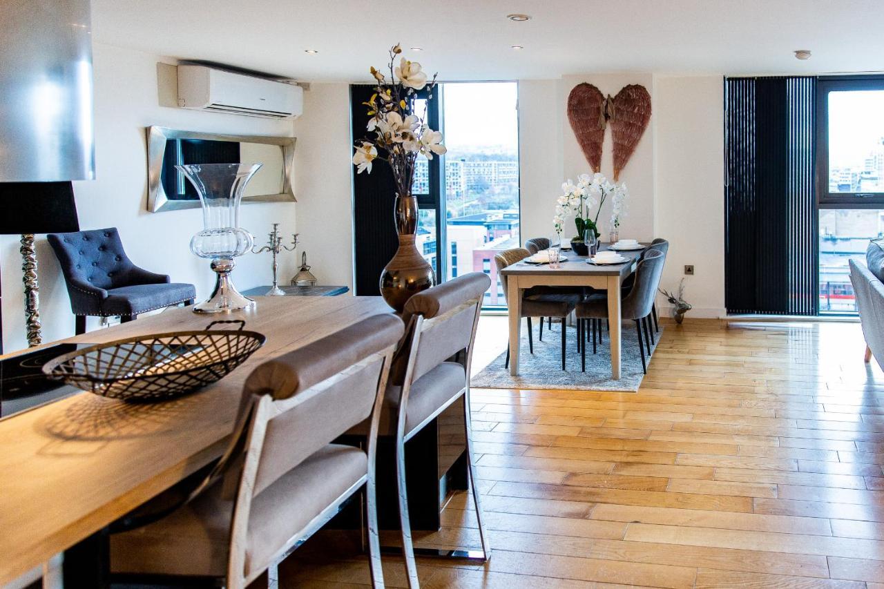 Spacious 3-Bed Penthouse With City Sky Line Views Sheffield Exterior photo